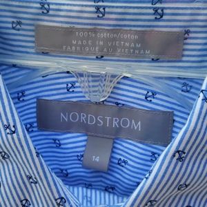 Nordstrom dress shirt size 14